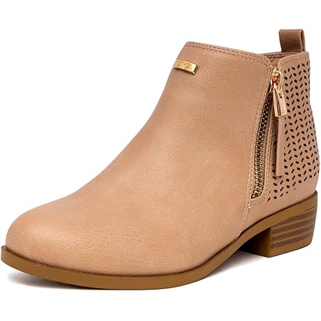 Kids Girls Ankle Booties, Stylish Winter Dress Booties