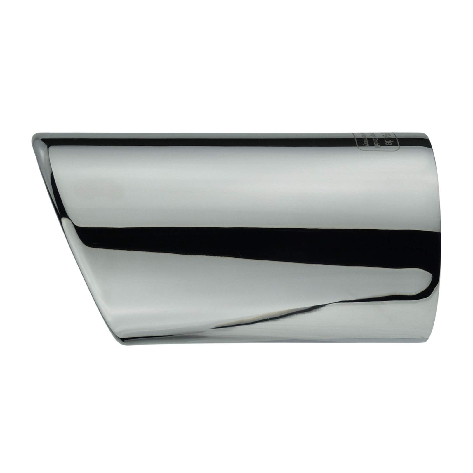 L&P A290 Embellecedor Tubo de Escape 2 unidades Cola escape Coche de acero inoxidable - Cola de Tubo de Escape - efecto espejo pulido conectar y listo, silenciosos compatible con Golf 6 VI Golf 7 VII
