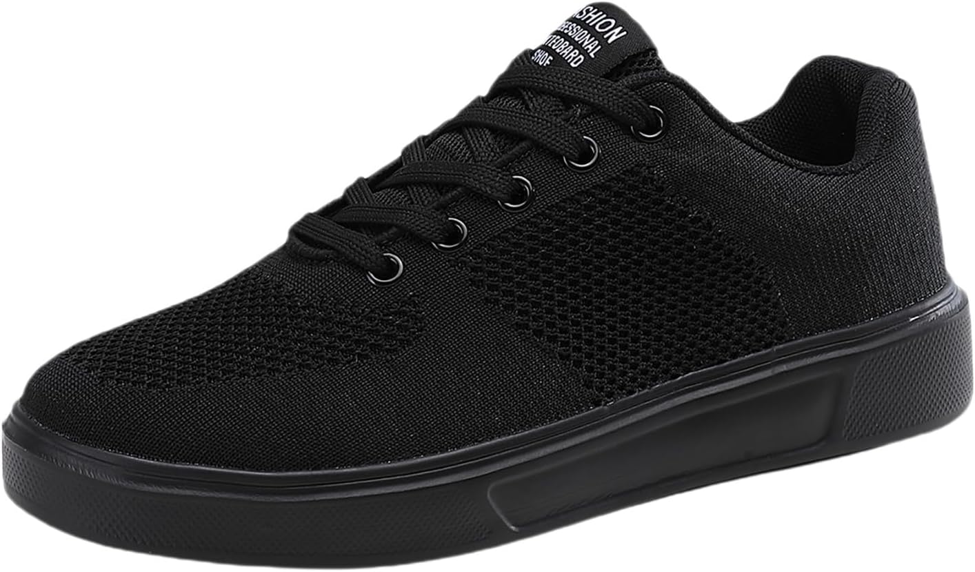 campus black mesh running shoes