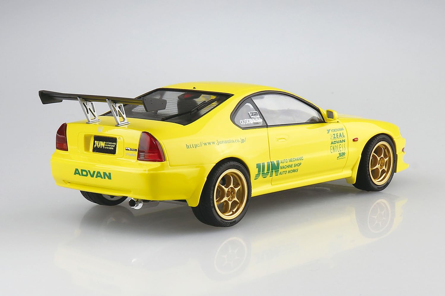 Aoshima Bunka Kyozai 1/24 The Tuned Car Series No.73 Honda JUN Automechanic BB1 Prelude '91 Modello in plastica (Automotive)