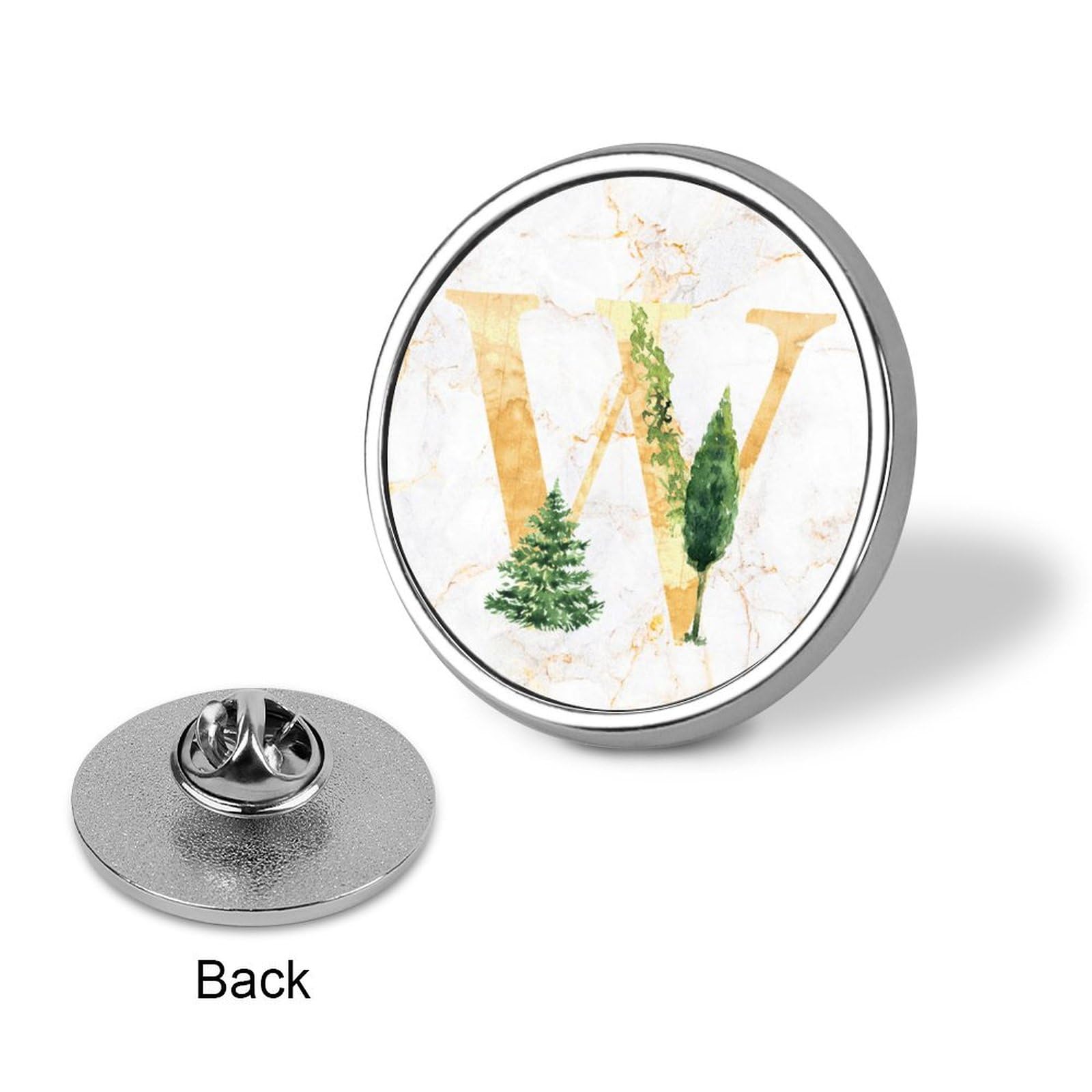 Anstecknadeln aus Emaille, Anfangsbuchstabe N, für Rucksäcke, Monogramm, Waldhut, Monogramm, lustig, Monogramm, Buchstabe, niedlich, coole Pins für Jacken, Kleidung, Hochzeit, Party, Set of