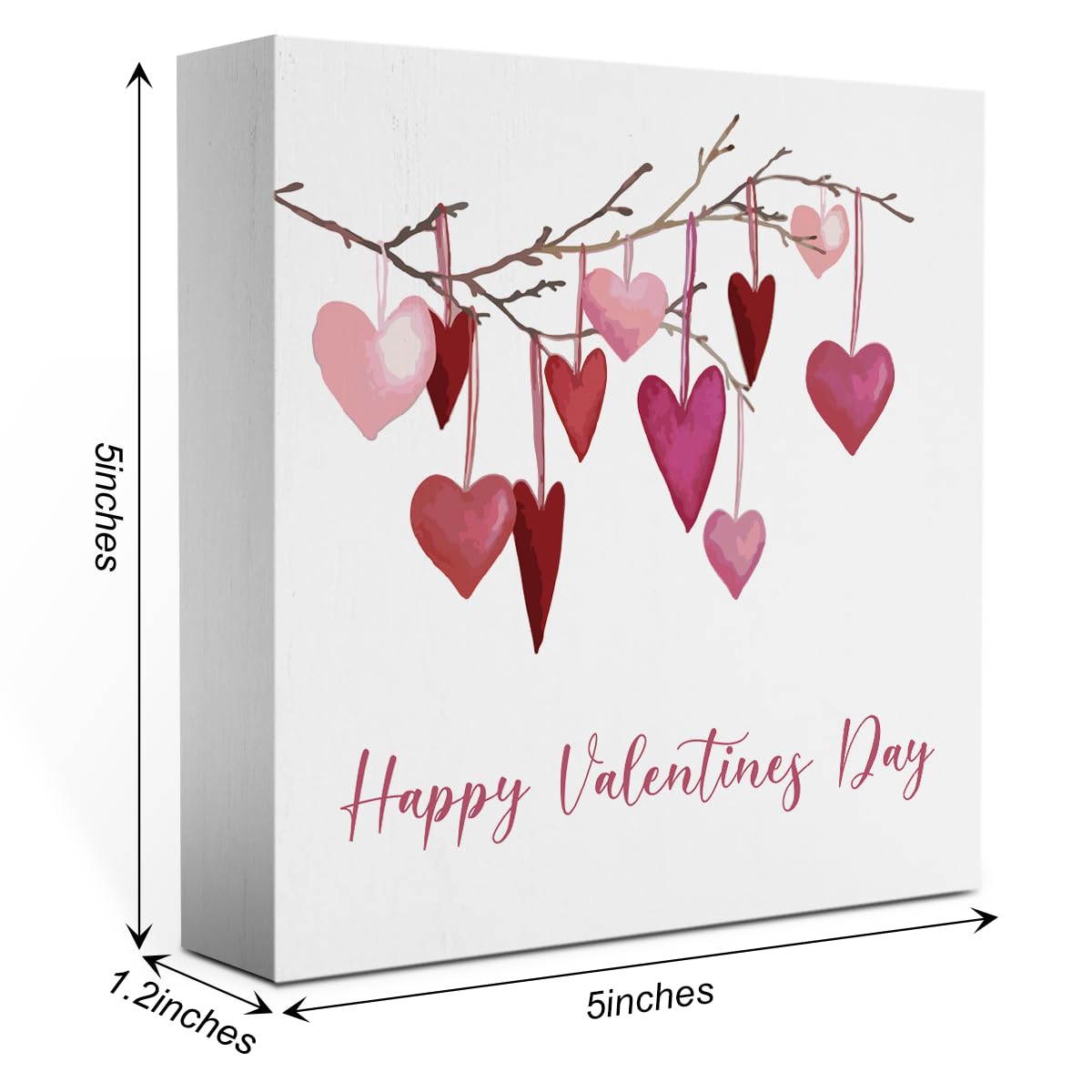 Decoración de San Valentín para el hogar, decoración temática de San Valentín, decoración rosa del día de San Valentín, regalos de San Valentín para parejas, mujeres y hombres, letreros de mesa de San