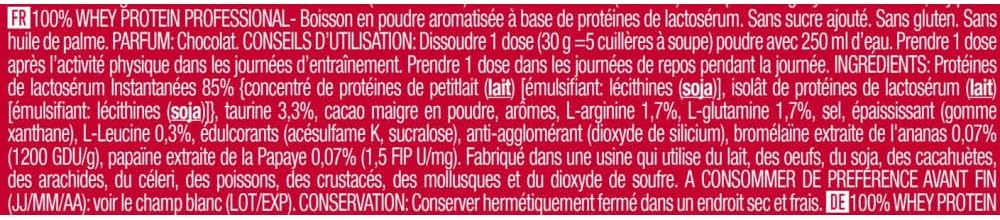100% whey protein professional - 11 lbs - Chocolate - Scitec nutrition