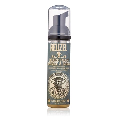 Miniatura 10 de REUZEL Espuma para barba de madera y especias desodoriza la barba formulada para reducir la picazón seca en la piel y la barba suaviza el cabello