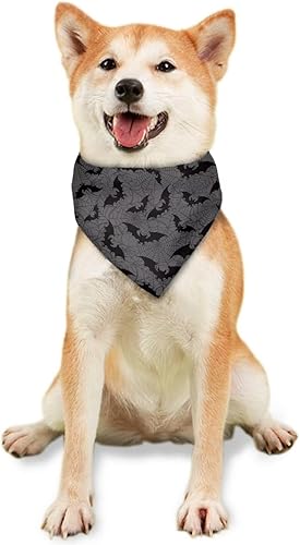 Miniatura 6 de Bandana para perro, bufanda de baberos triangulares con estampado de vaca, accesorios clásicos en blanco y negro lavable, pañuelo para perros,