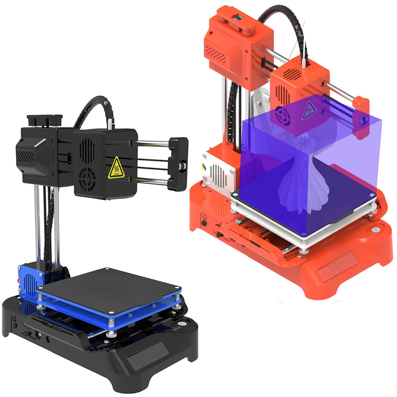 Kompakte 3D Druckmaschine, 3D Drucker, ideal für Einsteiger, kompatibel für 1, 75 mm Filamente, 1-Tasten Druck