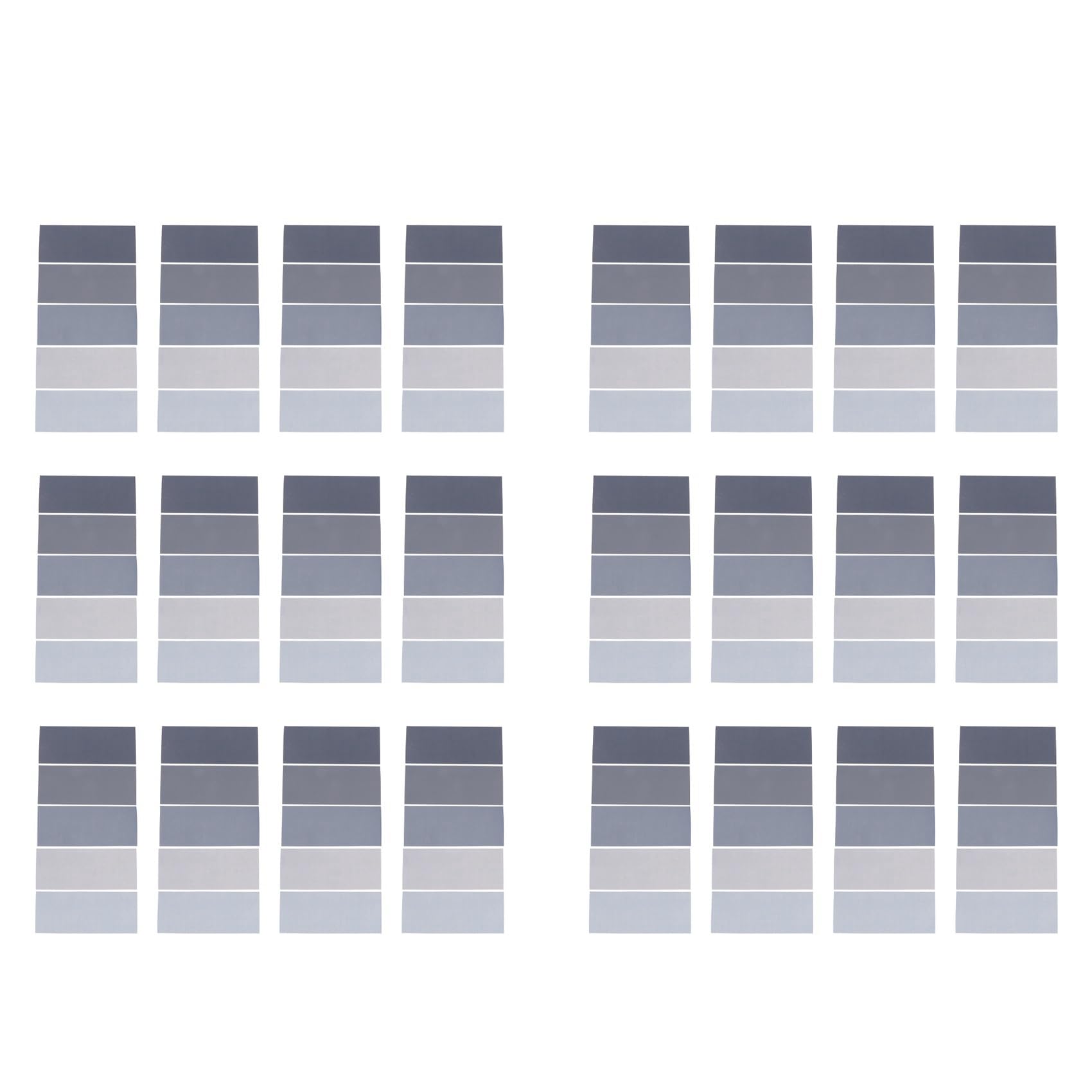 Jnchdghwa Black 120Pcs Wet Dry Sandpaper, High Grit 1000/2000/3000/5000/7000 Sandpaper Sheets Assortment, 9 X 3.6 Inch