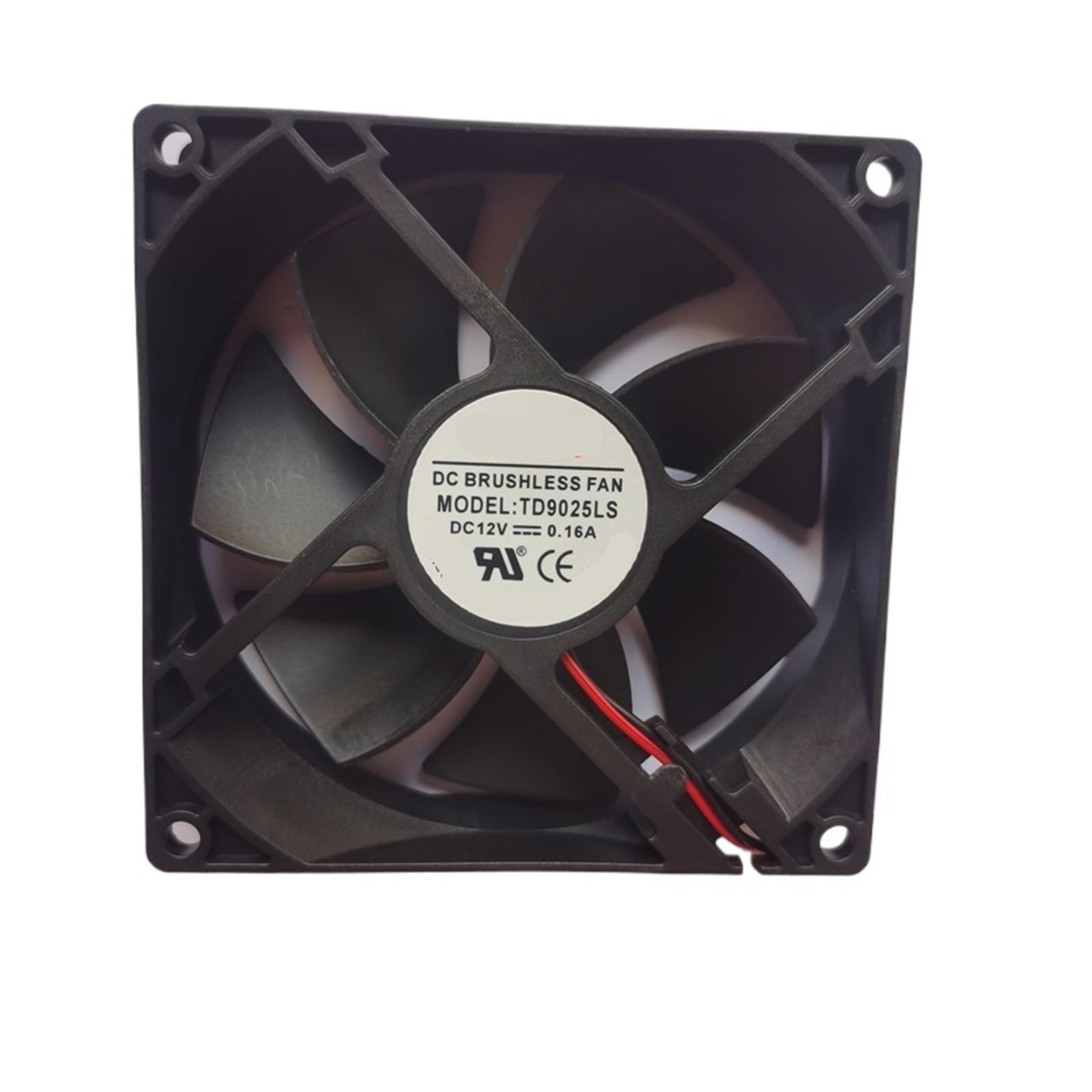 YMUGUEGH TD9025LS 12V 0.16A 9025 2-Wire 9CM Cooling Fan