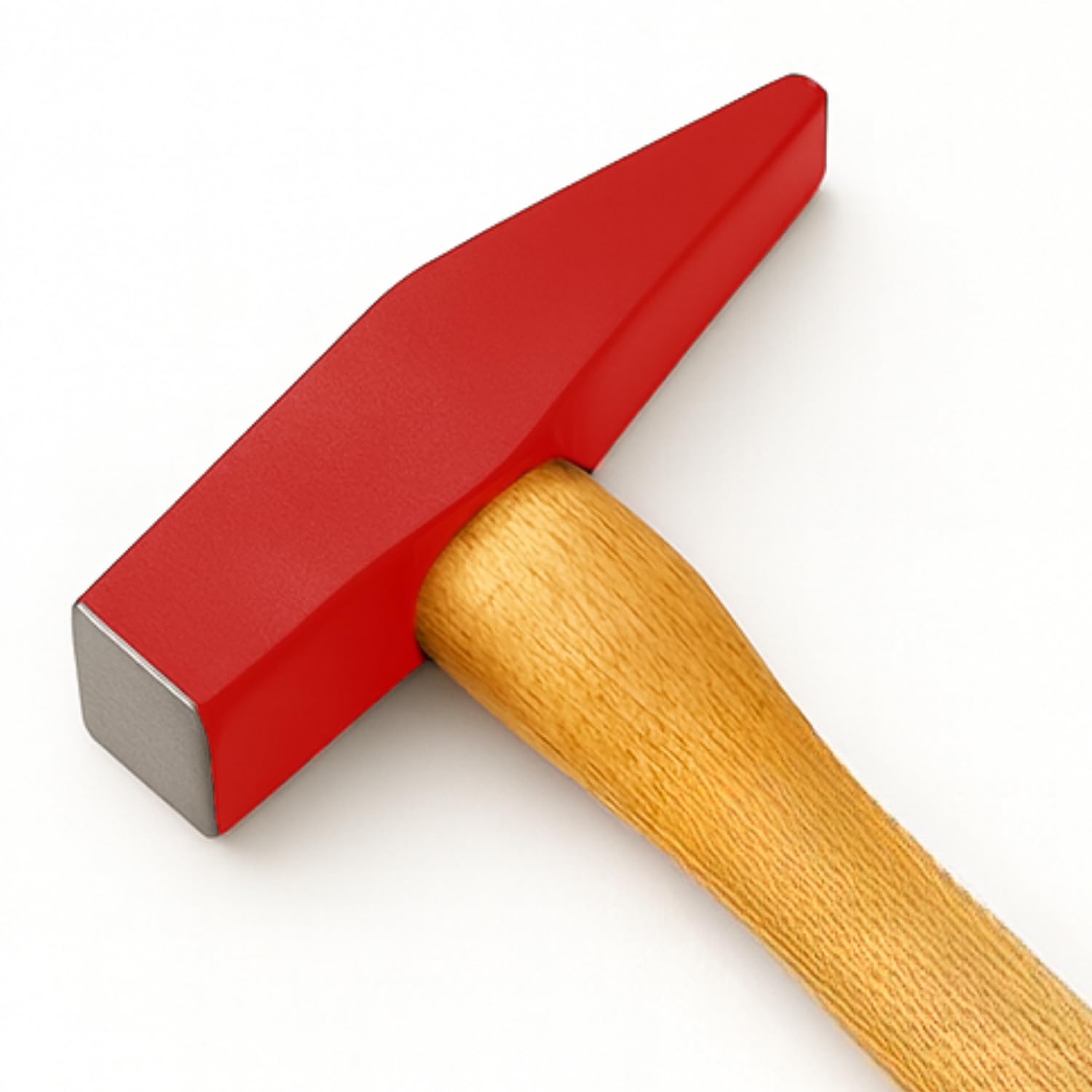 Beylini 140-200-300-500 Gram Profesyonel Ahşap Saplı Çift Taraf Çekiç Çelik Baş Ergonomik Çivi Çakma Ince Işçilik Dayanıklı (140 GR)