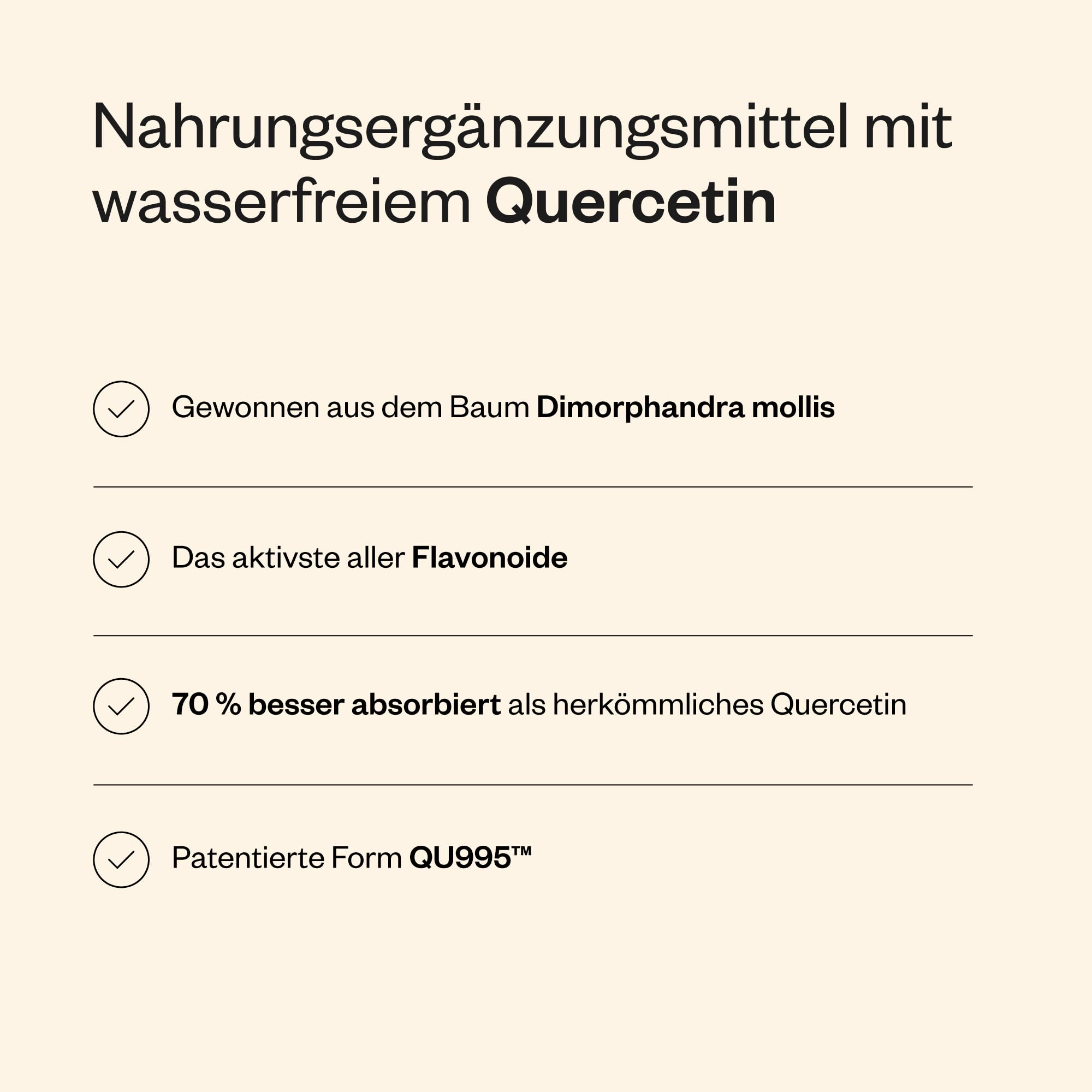 Super Quercetin - Reduziert Allergien - Stärkt die Immunität - 70% besser absorbiert als herkömmliches Quercetin - 60 vegane Kapseln - Supersmart