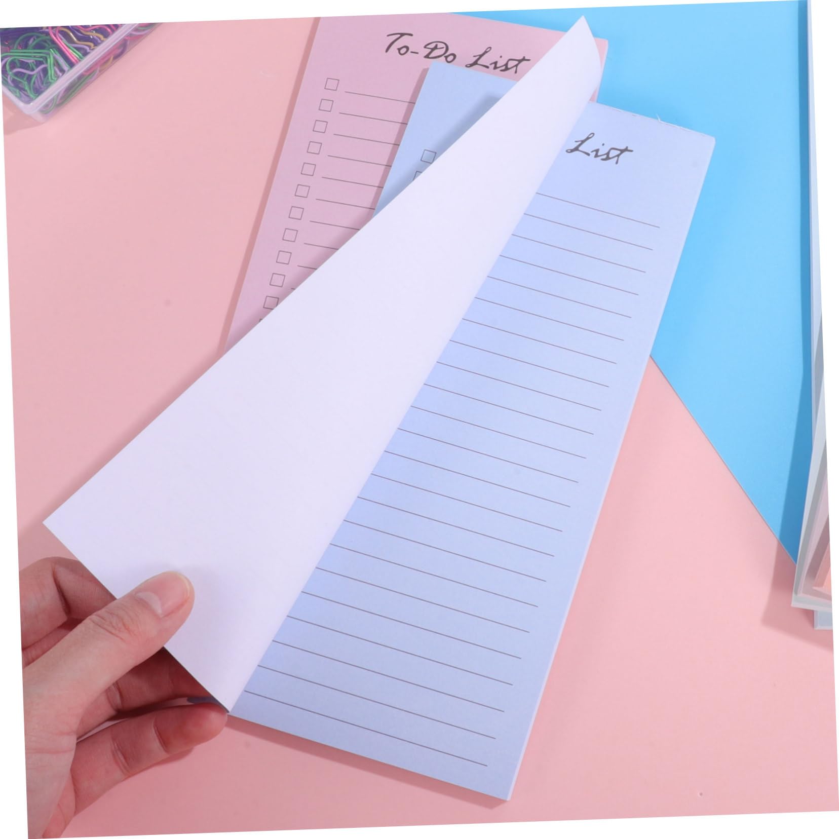 SHINEOFI Cuaderno Planificador Diario Notas Adhesivas de Papel, 10 Blocs 50 Páginas Cada Uno para Organizar Tareas y Sesiones de Brainstorming
