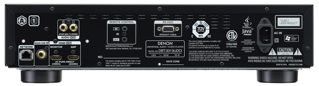 Amazon.com: Denon DBT-3313UDCI Universal Audio Video Player