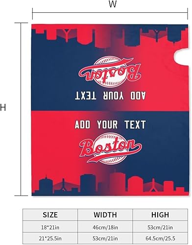 Miniatura 6 de Funda magnética para buzón de tamaño estándar, fundas de buzón personalizadas de béisbol de Boston, tamaño grande, personalizable, cualquier texto,