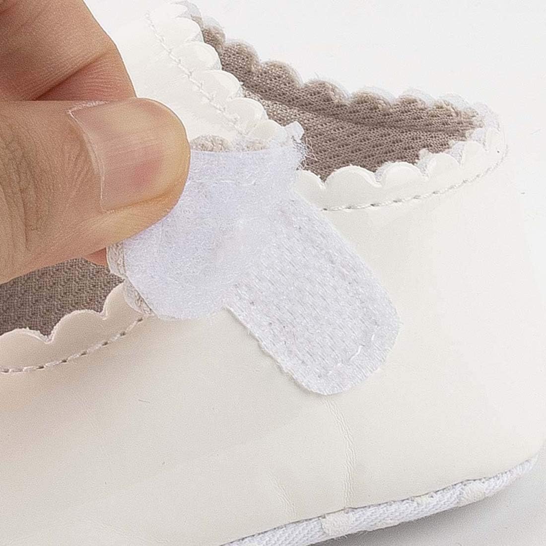  | Morbido Infant Baby Girls Mary Jane Flats Soft Sole Non-Slip Bow Knot Princess Wedding Dress Shoes Toddler Crib Shoes | Mary Jane