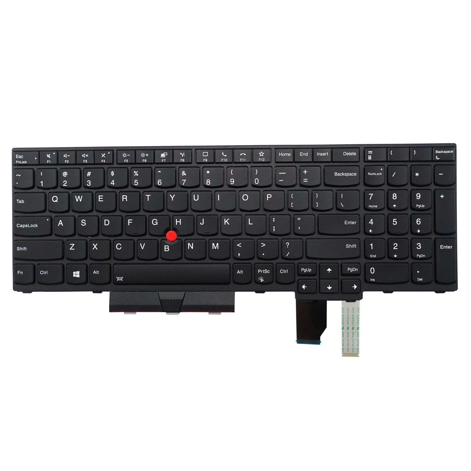 Wymienna klawiatura z podświetleniem do Lenovo Thinkpad P15 P17 (US English, podświetlana)