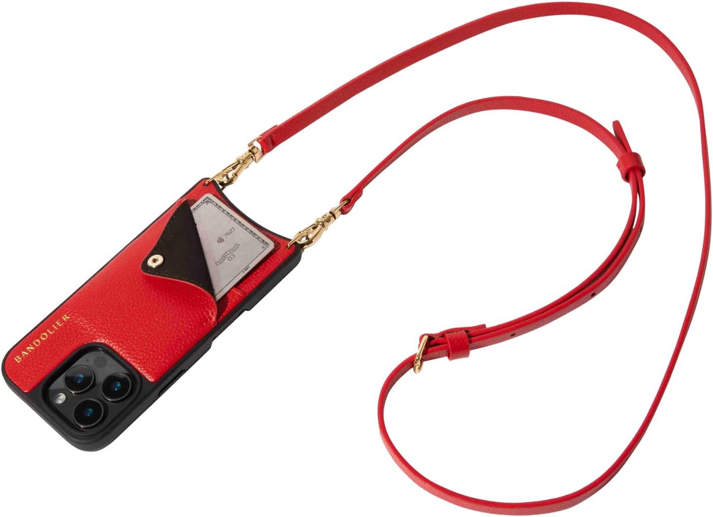 BANDOLIER バンドリヤー iPhone 15 Pro 互換 ケース スマホ ショルダー