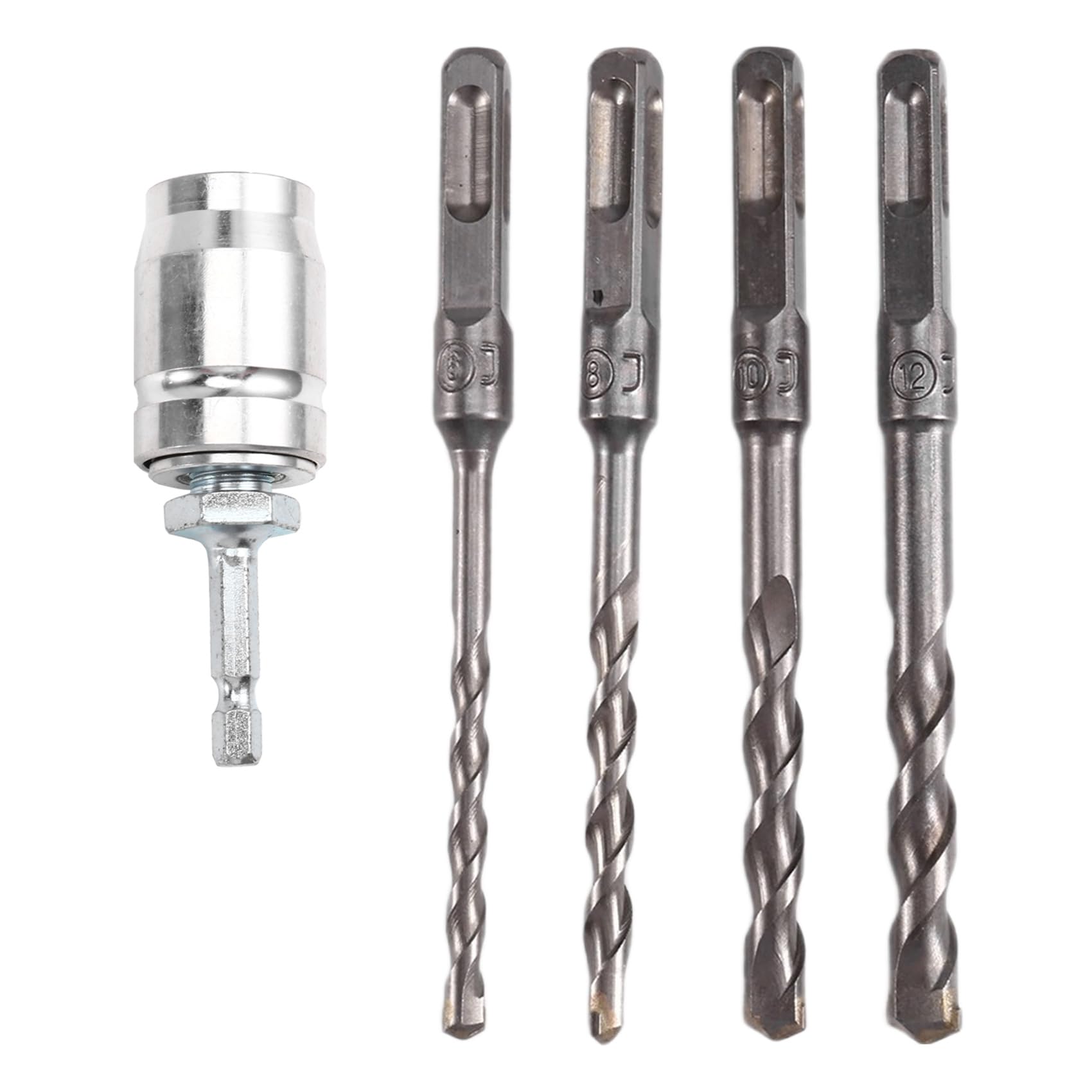 IJSDNVJNDX Electric Hammer Square Handle Adapter Electric Drill to Hammer Quick-Release Chuck with Drill Head Power Tools