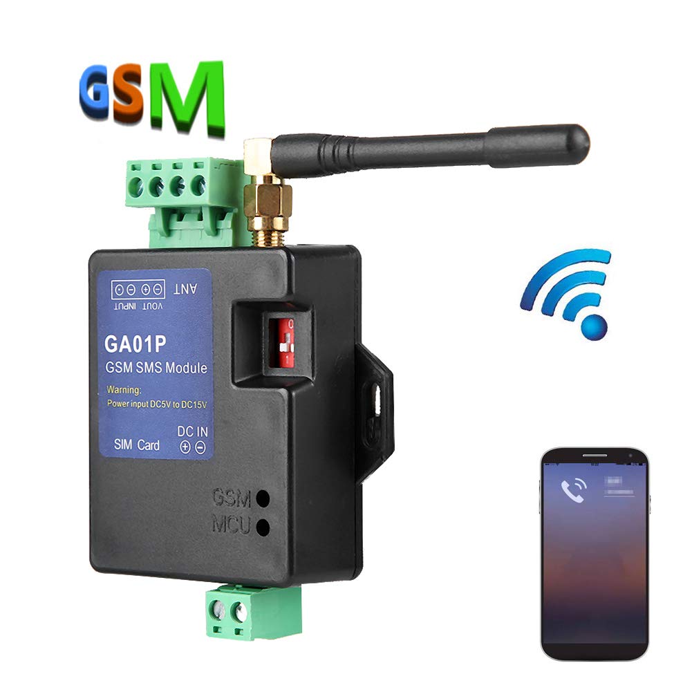 GA01P GSM Mini Smart Remote Avviso di interruzione di corrente ABS Plastica SMS Chiamata Allarme Sicurezza per Home Hotel Office Store