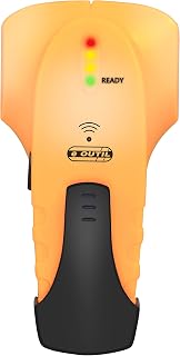 eOUTIL ST100 Stud Finder: Electronic Wall Scanner Detects Wood & Metal up to 3/4 Inch Deep, Light & Sound Alerts (Yellow)