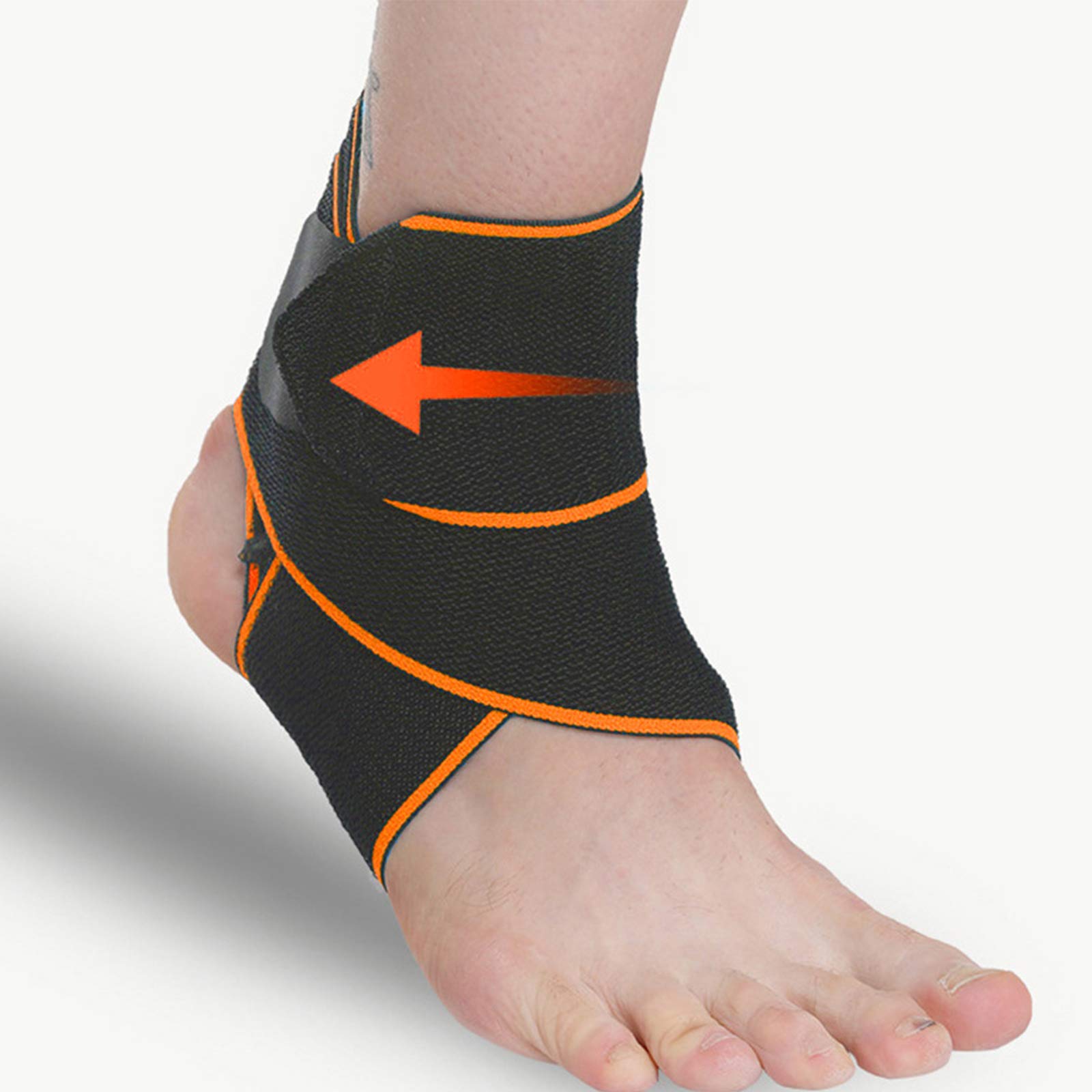 Buy Ankle Supports 2 Pack,Ankle Brace Compression Ankle Wrap Strap for