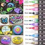 【100% Zufriedenheitsgarantie】 Wir versprechen eine 12-monatige Garantie auf den Ersatz von Produkten. Wenn Sie Probleme mit unseren acrylstifte, permanent marker, lackstift oder anderen steine bemalen set, schulsachen und bastelset kinder erwachsene haben, können Sie sich gerne an uns wenden. Wir senden Ihnen einen Ersatz oder erstatten Ihnen je nach Bedarf. Bestellen Sie jetzt 100% risikofrei.