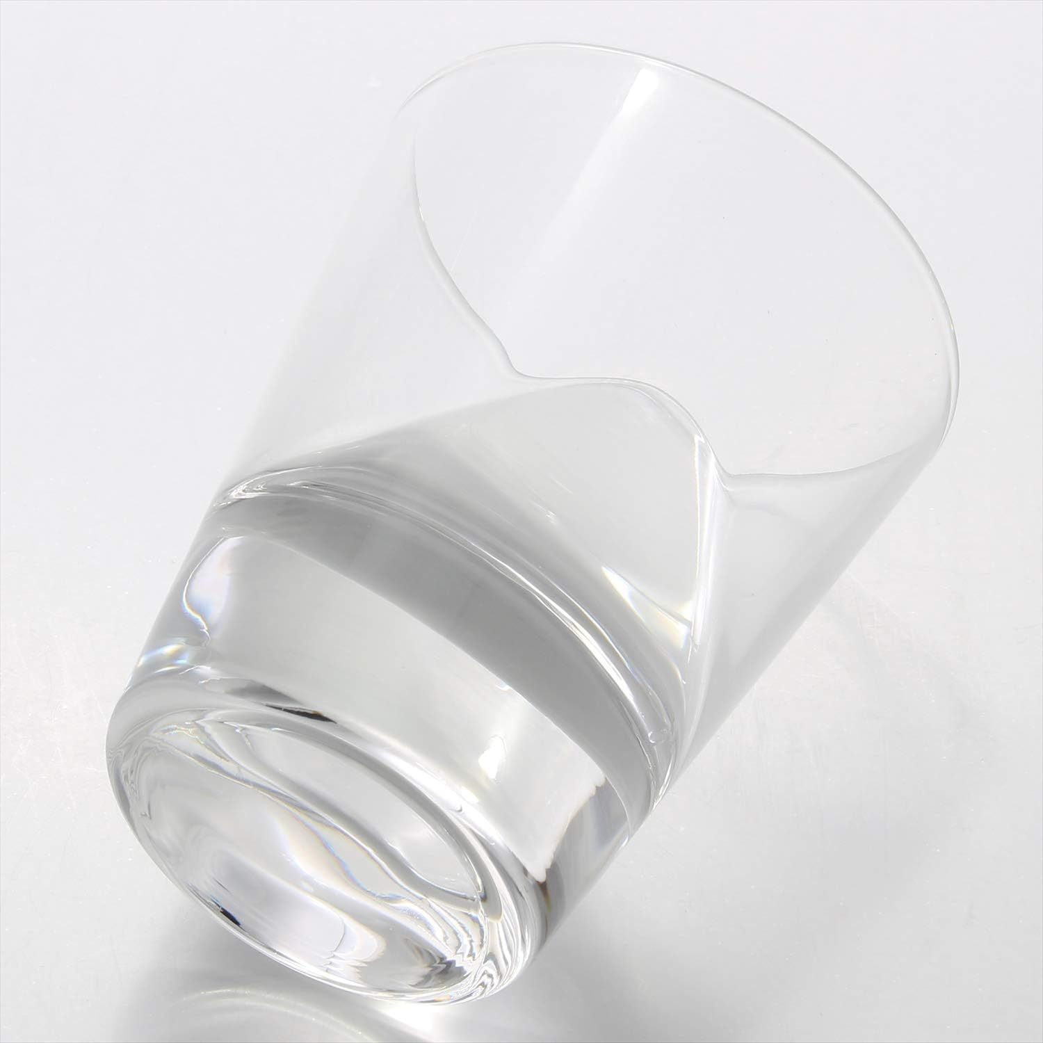 Vetri IB-55 Shot Glass, Clear, 2.7 fl oz (80 ml), "Rialto" Mini Glass, Pair, Comes in a Presentation Box