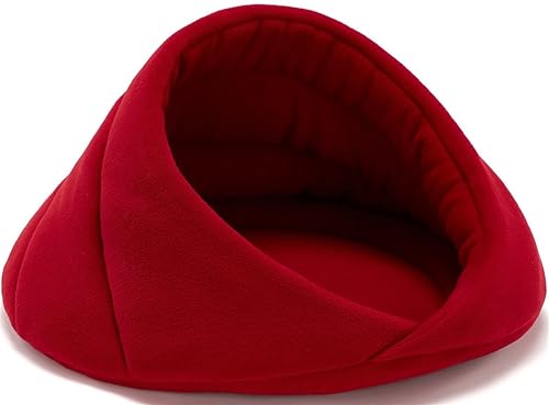 Cama de Perro de Lana Suave Invierno Cálida Cama Gato Cueva para Perros Pequeños Medianos Grandes Cachorro…