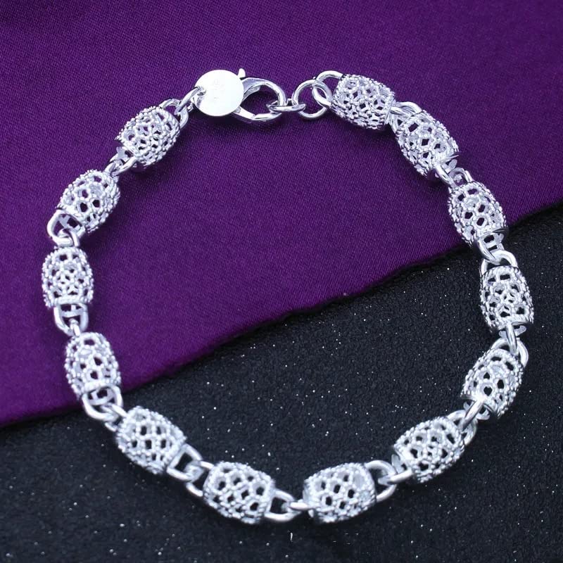 Bijoux de mariage élégants en chaîne d'argent pour dames