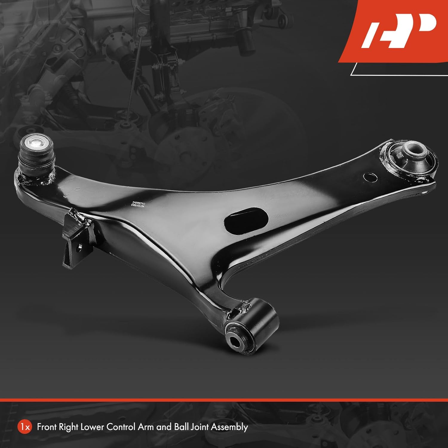 A-Premium Front Right Lower Control Arm, with Ball Joint and Bushing, Compatible with Subaru Impreza 2008 2009 2010 2011