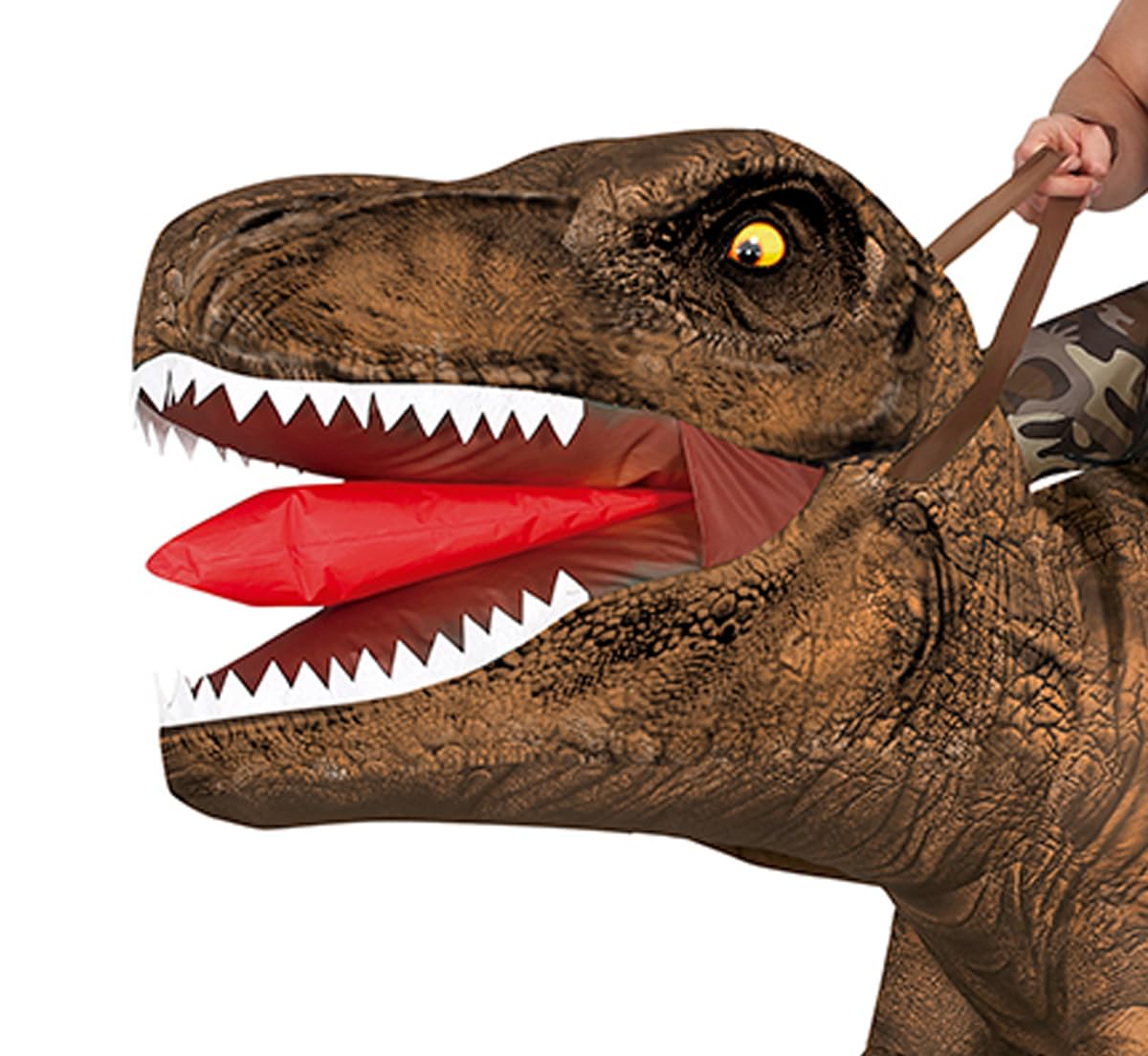 FIESTAS GUIRCA Costume Gonfiabile Dino Rex Spalle per Adulti