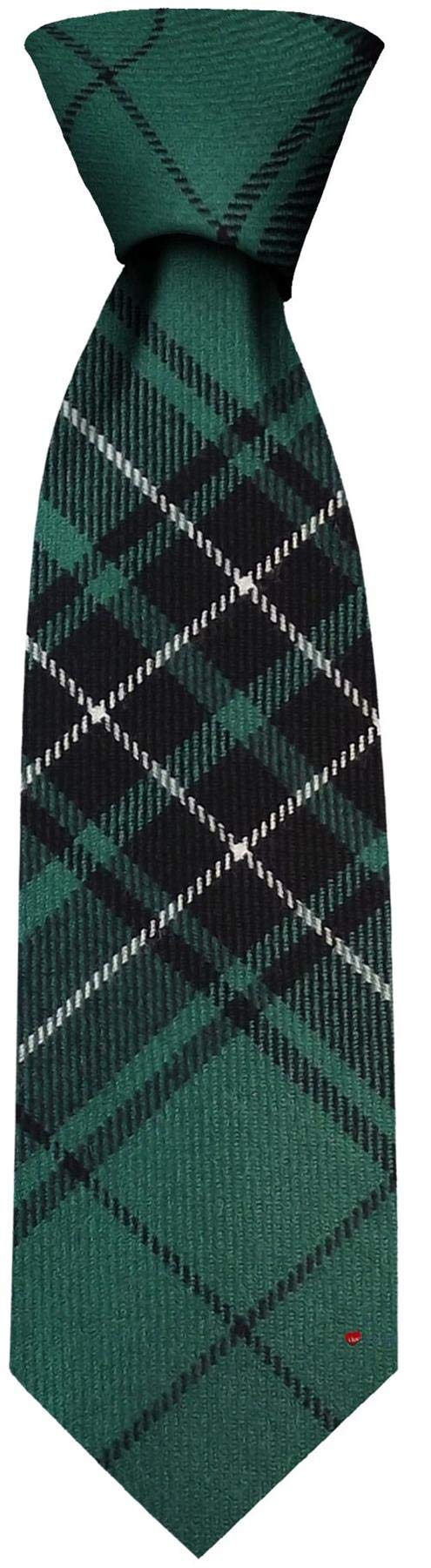 I LUV LTD Gents Neck Tie MacLean Hunting Ancient Tartan Lightweight Scottish Clan Tie