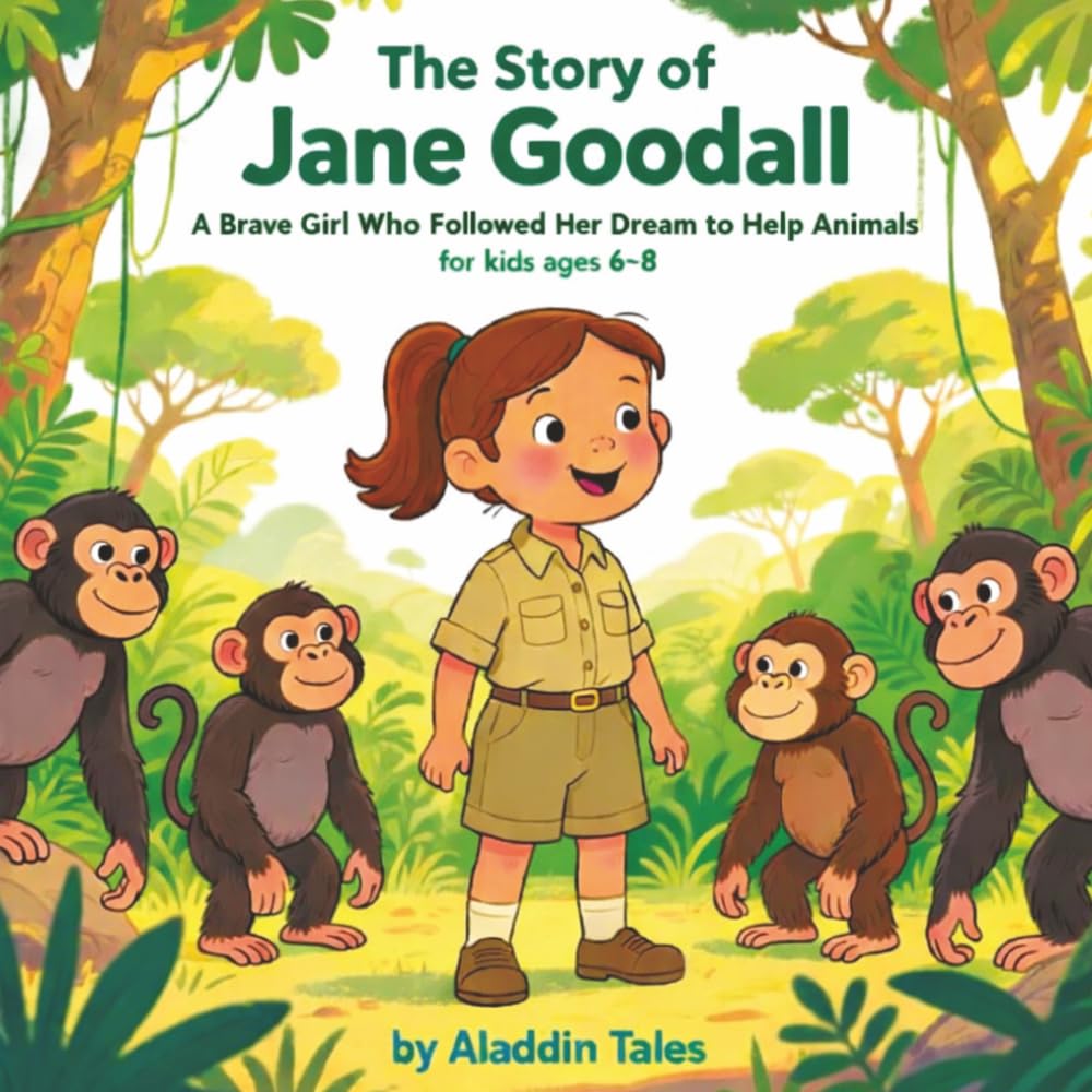 The Story of Jane Goodall: A Brave Girl Who Followed Her Dream to Help Animals (The Story of… for Kids Series)