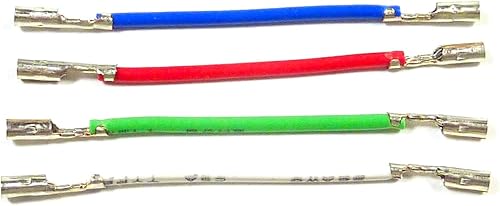 Miniatura 3 de Pfanstiehl Tocadiscos fonógrafo Cables de plomo Cartucho Estéreo Headshell Cables