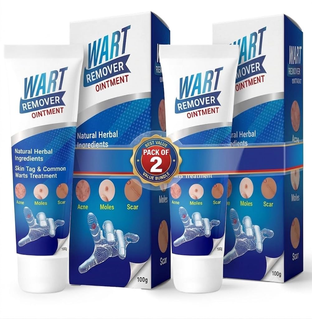 Wart Remover Ointment for Face & Skin Tags | Wart Removal Cream for Men & Women | Massa Remover Cream for Skin Care | Fast Absorbing Formula (2)-image-44