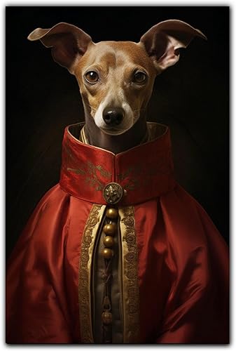 Miniatura 264 de Thuan Chow Chow Retrato de mascota con disfraz real de perro en un disfraz retrato de perro con vestimenta Retrato medieval de mascota retrato