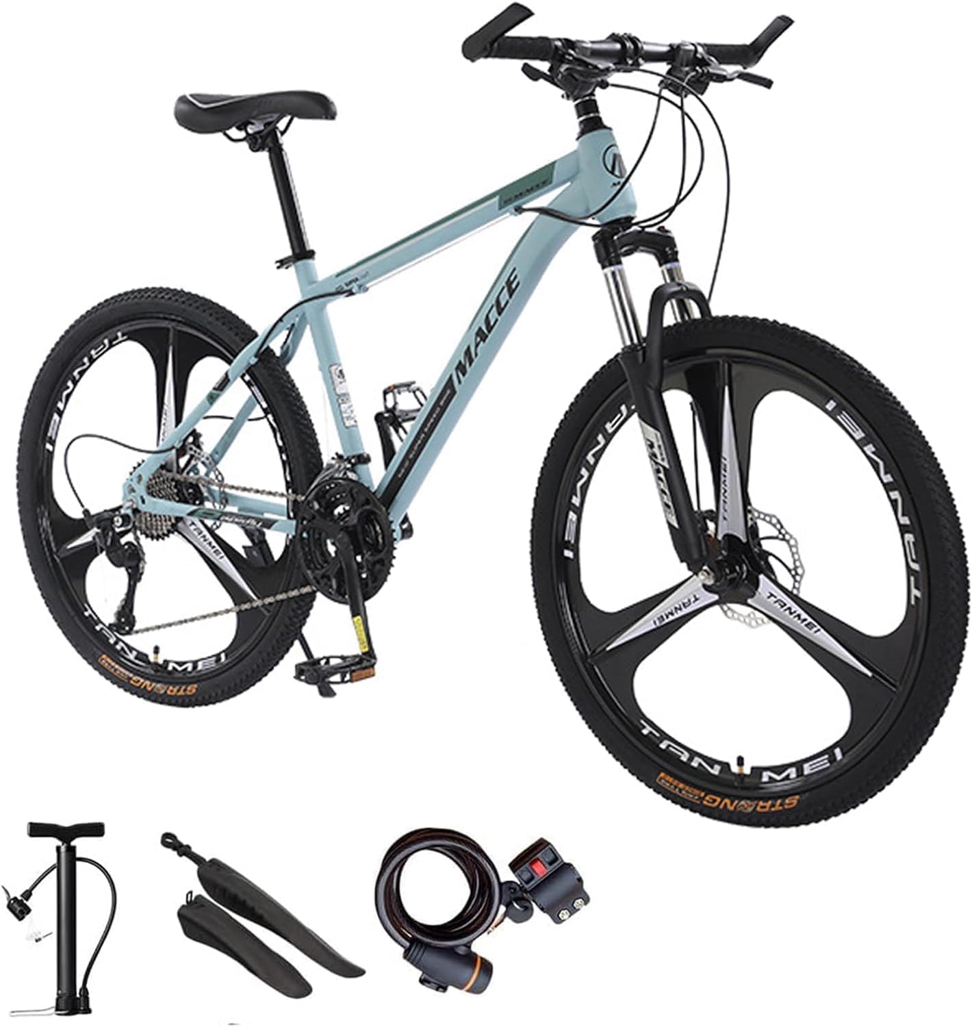 elittle マウンテンバイク 自転車 26インチ 21段変速 サスペンション ディスクブレーキ MTB 自転車 大人 子供用 通