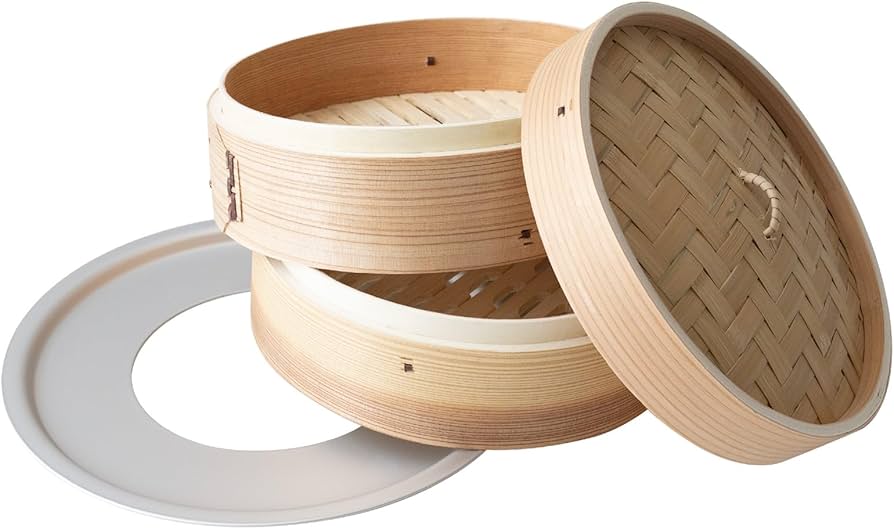 Amazon|ザッカLab. セット販売 中華セイロ+受け台セット 24cm 2段 Amazon|ザッカLab. セット販売 中華セイロ+受け台セット 24cm 2段