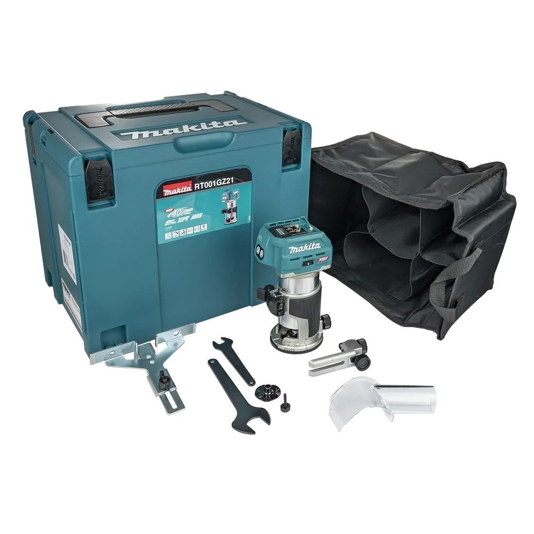 Makita Rt001gz21 40V Max Li-Ion Xgt Brushless Trimmer Supplied In A Makpac Case – Batteries And Charger Not Included