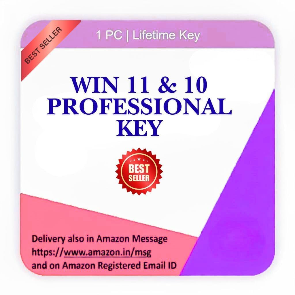 Win 11 Pro win 10 pro Product License Key - 1 User Lifetime Validity (Quick Email Delivery) 32 Bit | 64 Bit Permanent licence key EMAIL SEND..