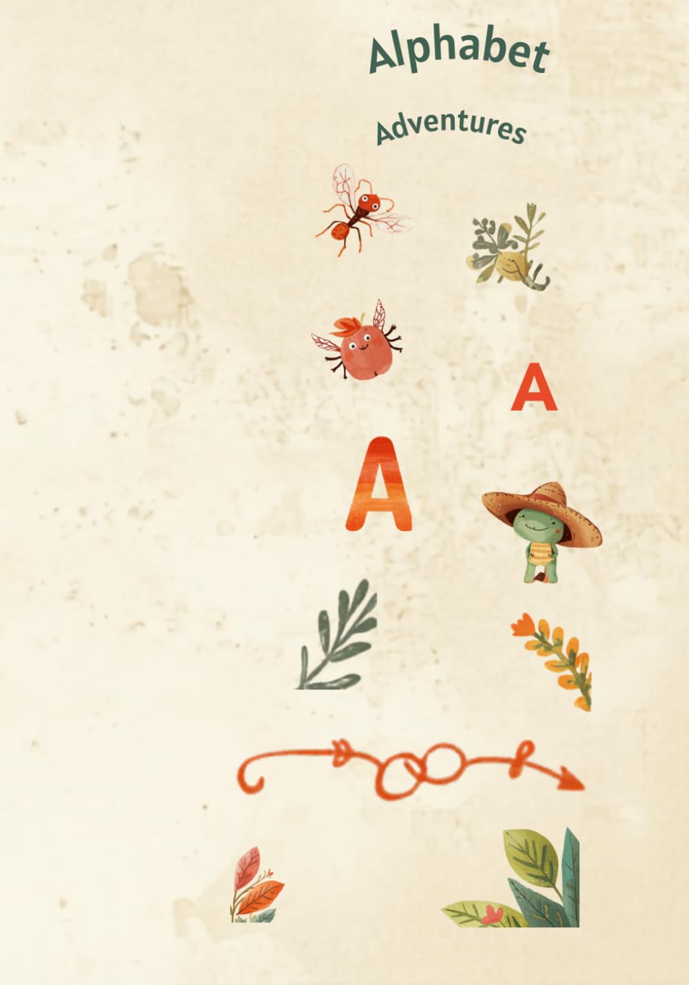 Calligraphy Practice Workbook: LEARNING THE ALPHABET