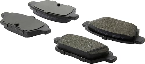 Miniatura 2 de Centric C-Tek - Juego de pastillas de freno de disco traseras de cerámica para modelos Nissan seleccionados (103.09050)