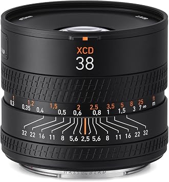 Hasselblad XCD 38mm f/2.5-32 Lens, Bundle with Tiffen 72mm UV and CPL Filte