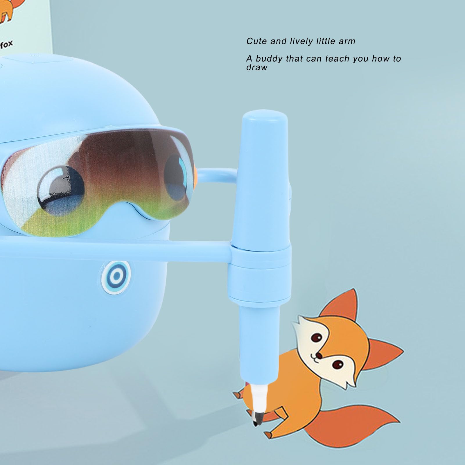 FAUOSWUK Robot de Dibujo Inteligente, Robot de Pintura Fácil de Usar, Juguete para Niños, Regalo Ideal para Familias