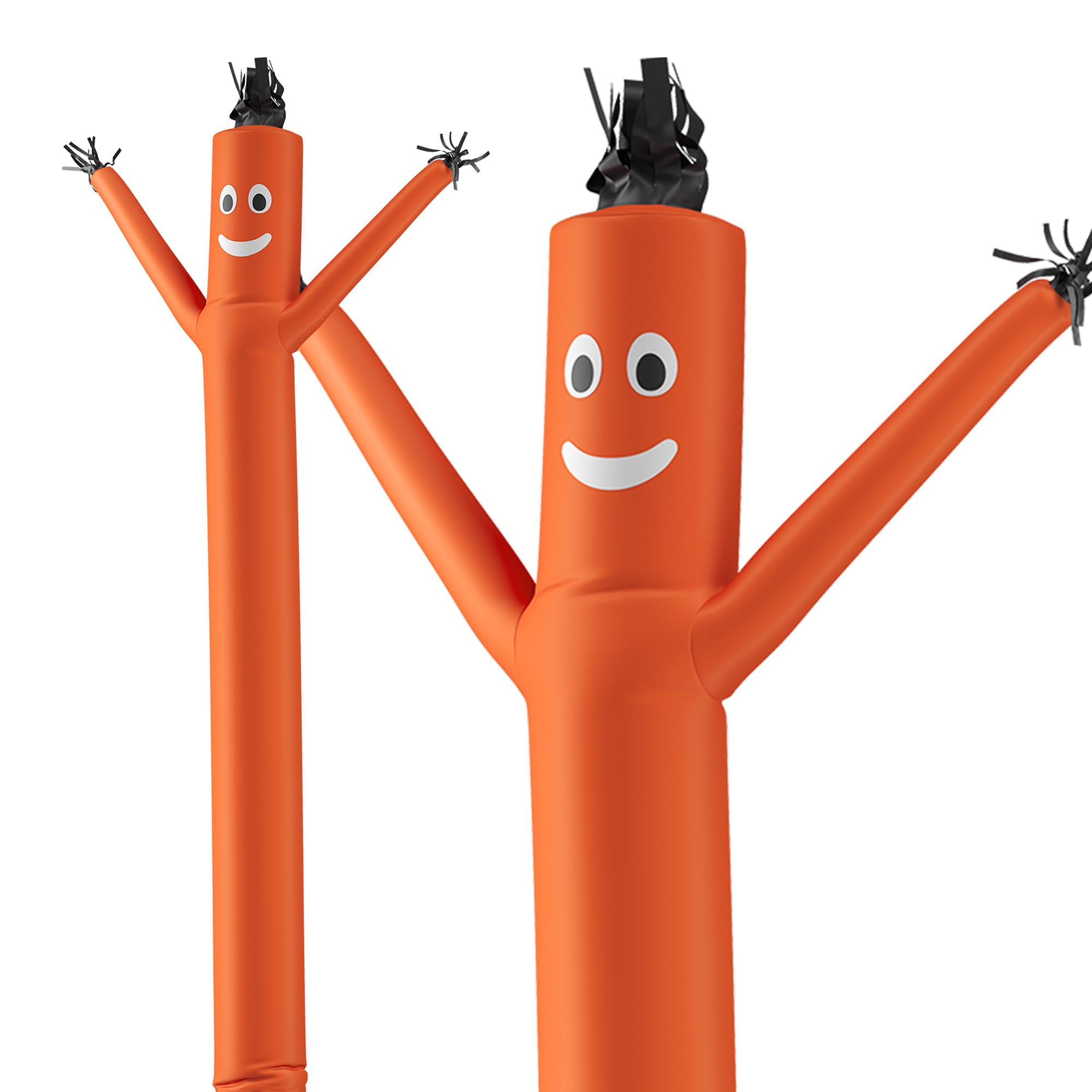 LookOurWay Air Dancers Inflatable Tube Man Attachment - 20 Feet Tall Wacky Waving Inflatable Dancing Tube Guy for Business Promotion - Blower Not Included - Orange