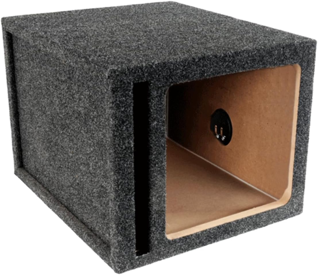 Atrend Bbox Single Vented 15 Inch Subwoofer Enclosure Engineered for Kicker Solo-Baric Model L5 & L7 Subwoofers - Car Subwoofer Boxes & Enclosures & Subwoofer Box Improves Audio Quality, Sound & Bass