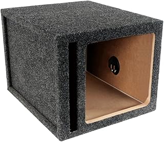 Atrend Bbox Single Vented 15 Inch Subwoofer Enclosure Engineered for Kicker Solo-Baric Model L5 & L7 Subwoofers - Car Subwoofer Boxes & Enclosures & Subwoofer Box Improves Audio Quality, Sound & Bass