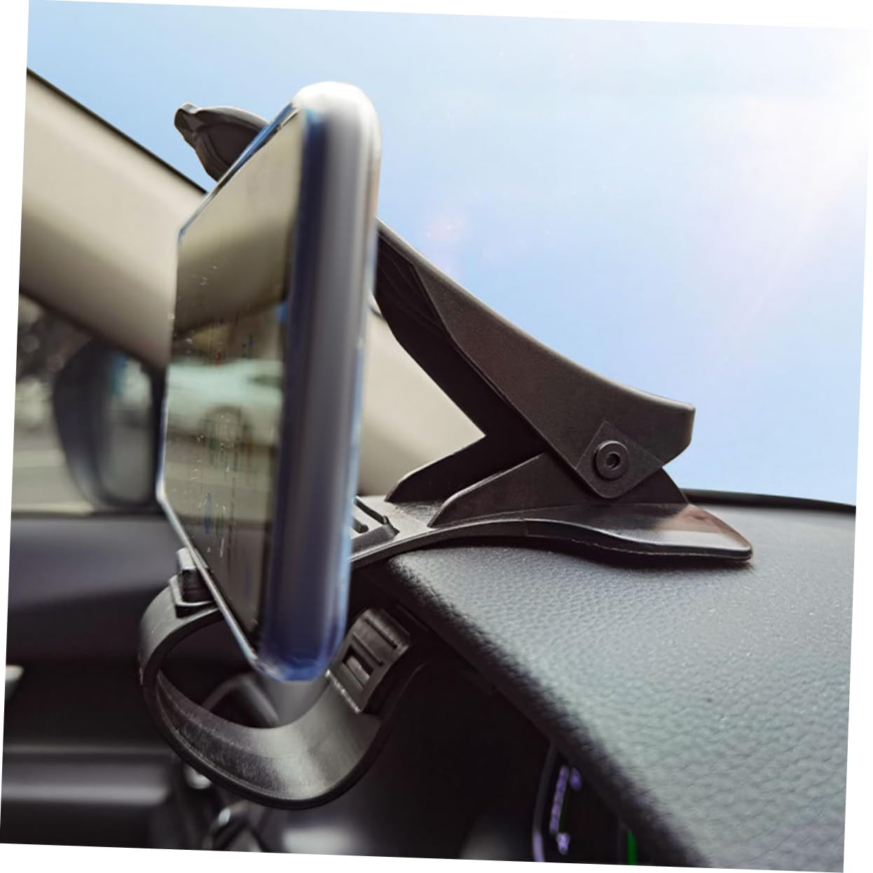 Hemobllo 3pezzi Supporto Per Smartphone Da Auto Porta Telefono Da Cruscotto e Pratico Per Tutti Modelli Di Cellulari