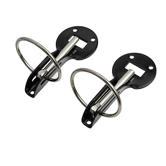 Universal Bonnet Hood Lock Pin Kit Aluminium Quick Release