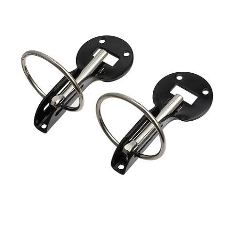 Universal Bonnet Hood Lock Pin Kit Aluminium Quick Release