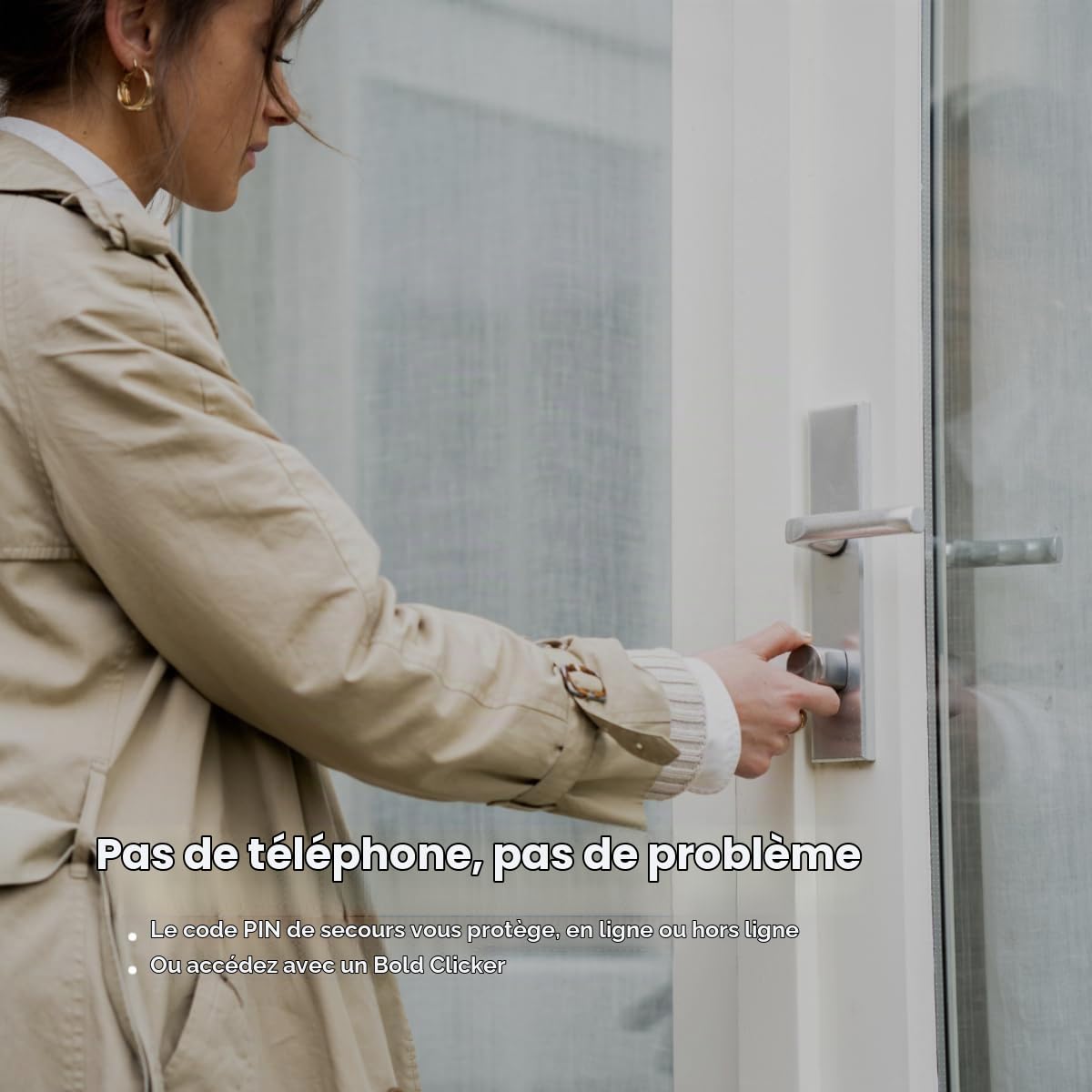 Bold Smart Lock - Cylindre de serrure SX-33 - Bold Connect - Bundle